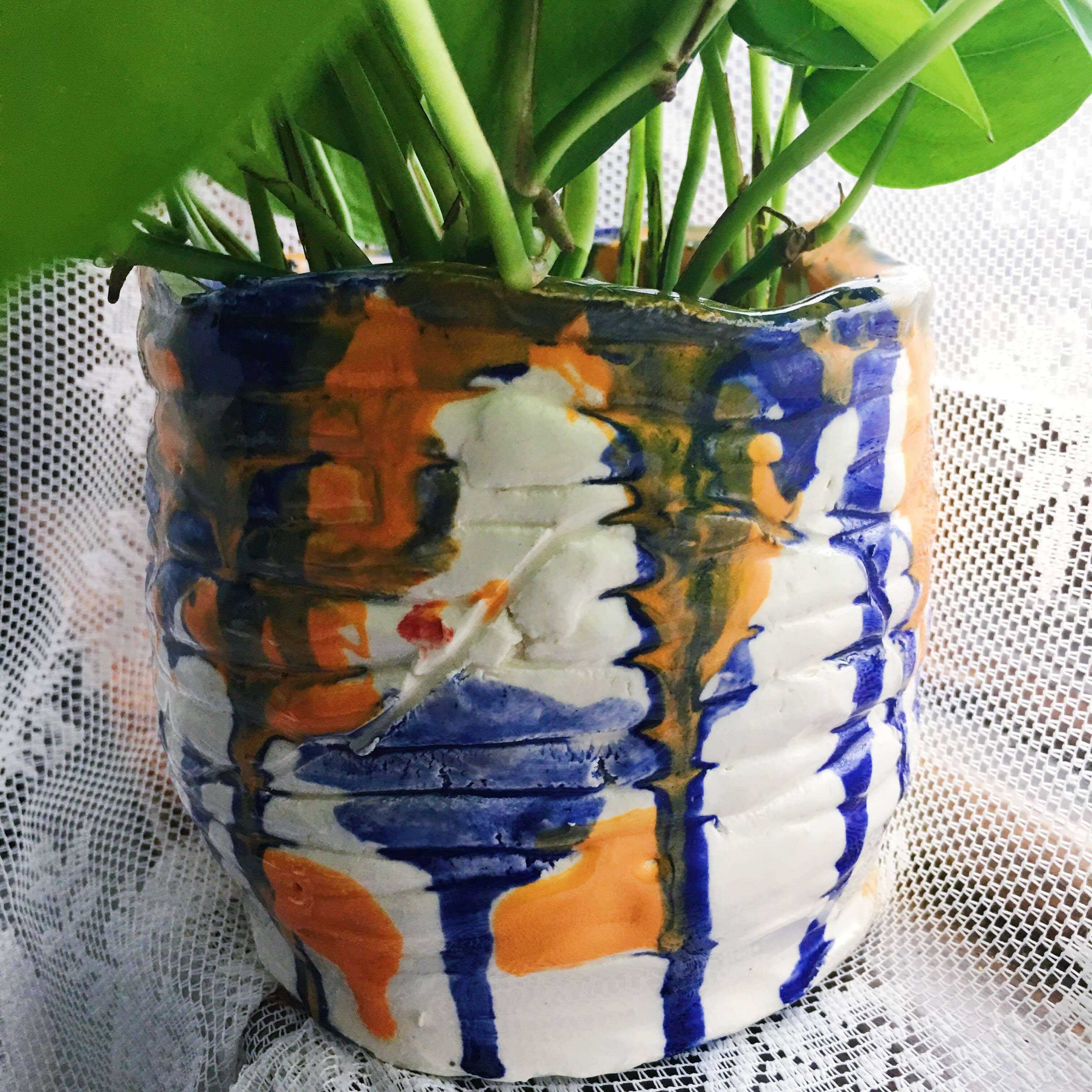 Flower garden flower pot enithingimake