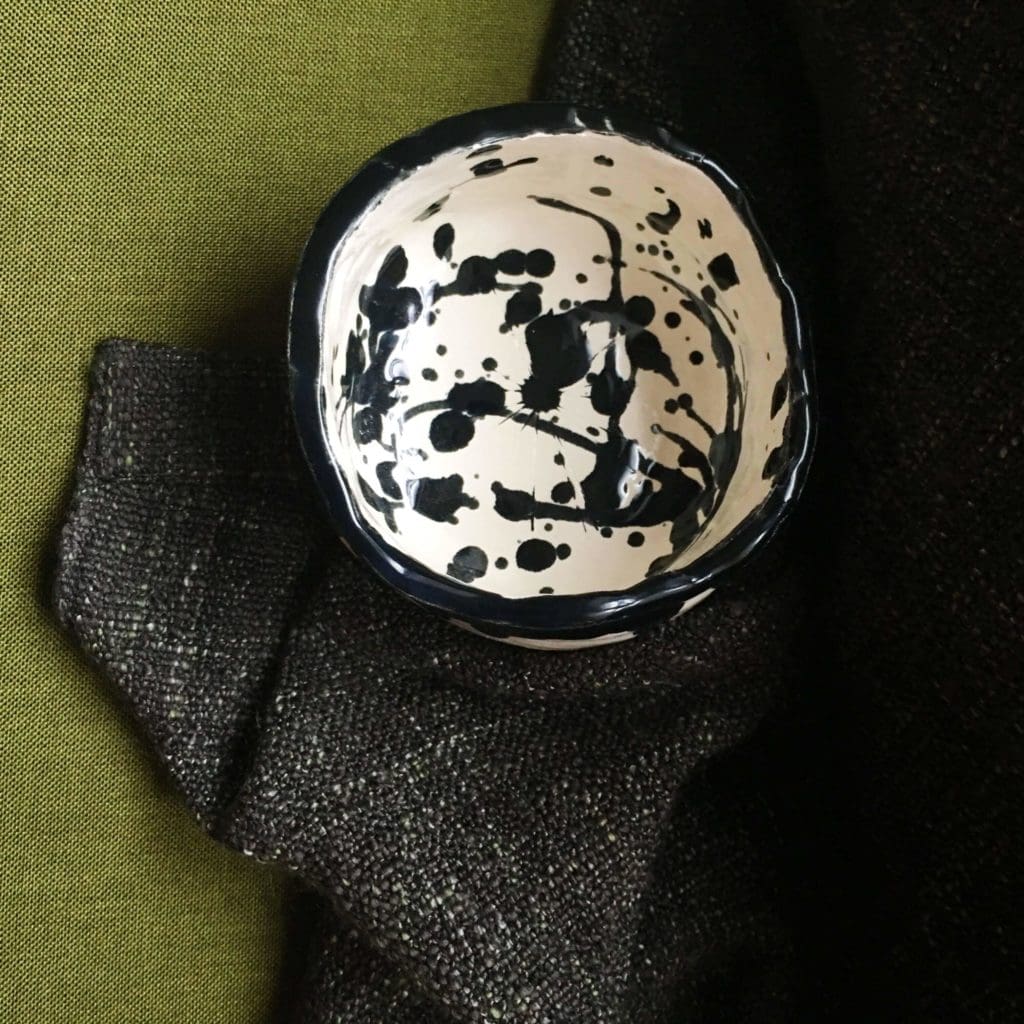Ink blot bowl enithingimake