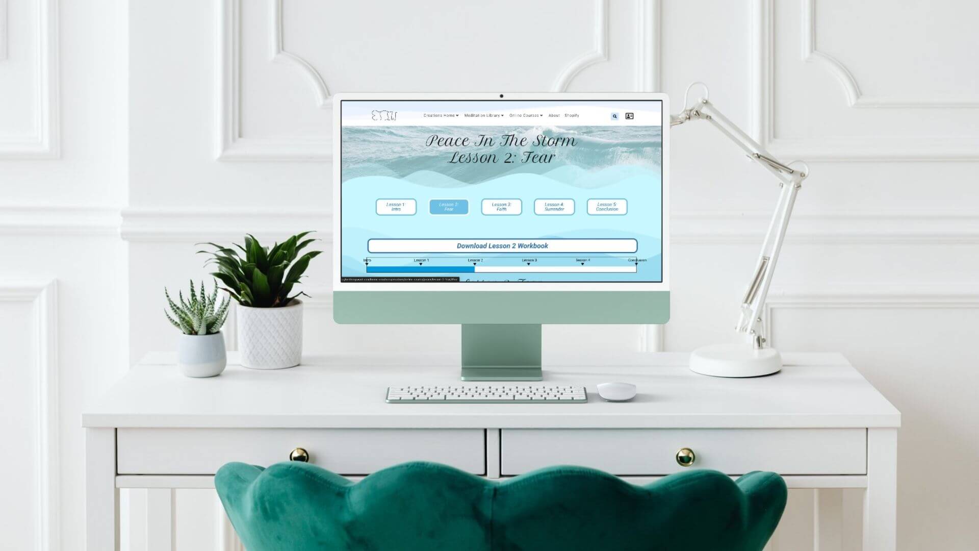 Peace In The Storm mockup 4
