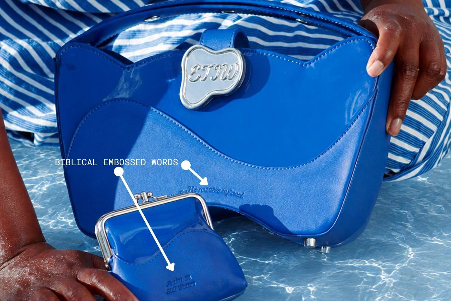 Still Waters Psalm 23 purse pointers